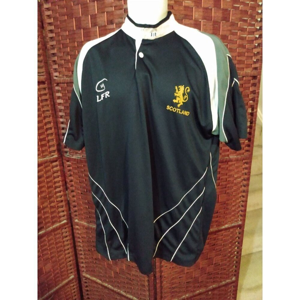 Men's LFR Scotland Rugby Jersey Shirt Large Live For Rugby